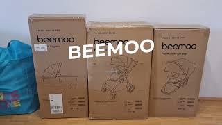 Beemoo Pro Multi Geschwisterwagen  Unboxing und Aufbau [upl. by Demeyer]