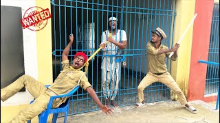 Police Vs Kaidi  New Funny Comedy Video  Fun to Funny 2024 [upl. by Barrie]