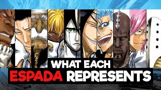 The REAL MEANING of each ESPADA  Bleach Character ANALYSIS [upl. by Nomla]