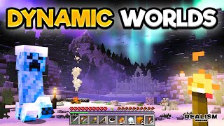 Minecrafts New quotDynamic Worldsquot Are OUT NOW [upl. by Basile946]