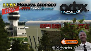 🟨LIVE🟦🔴MSFS🔴ATR 72600🔴LWOH Ohrid Airport⚡️LYKV Morava Airport OrbxOfficial [upl. by Larrej142]