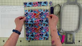 How to Make the ITH 5X7 Zipper Bag by Bad Bobbin [upl. by Helge]