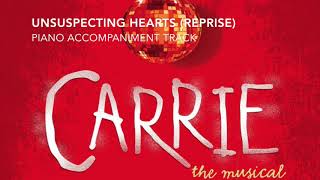 Unsuspecting Hearts Reprise  Carrie  Piano AccompanimentRehearsal Track [upl. by Schonthal]