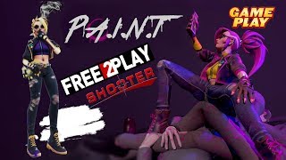 PAINT ★ Gameplay ★ PC Steam  Free to Play  game 2020 ★ HD 1080p60FPS [upl. by Costello463]