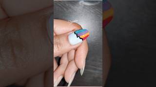 Easy Striped Nail Art 💅for Beginnersnailart2024 [upl. by Seabrook242]