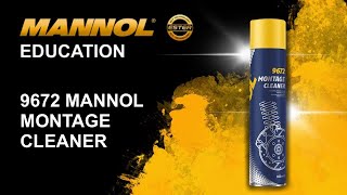 MANNOL 9672 Montage Cleaner [upl. by Bakeman638]