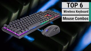 Top 5 Wireless Keyboard and Mouse Combos in 2021 [upl. by Imoan]