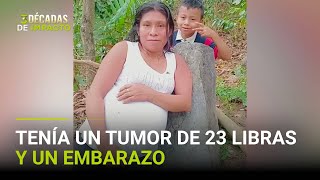 Hispana va al médico por malestar estomacal y le descubren un tumor y un embarazo de cuatro meses [upl. by Herzig]