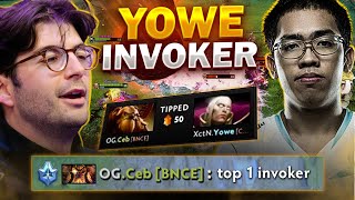 YOWE TOP 1 INVOKER IN DOTA 2 [upl. by Mansur38]