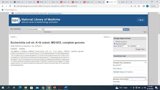 Bioinformatics How to retrieve FASTA nucleotide sequence [upl. by Deena227]