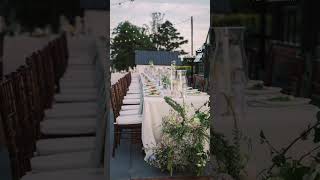 An Al fresco wedding reception for your inspo page weddingphotography fineartweddingphotographer [upl. by Ahsiri]