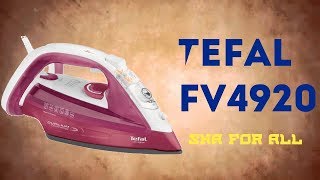 Утюг TEFAL FV4920 Обзор Распаковка [upl. by Itaws585]