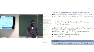 Morphologie mathématique équations d’HamiltonJacobi et formules de HopfLaxOleinik El Hadji Diop [upl. by Wiburg]