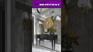 ENTRYWAY decorating ideas  LUXURY entrance entrywaydesign [upl. by Airb]