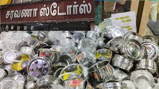 TNagar Ranganathan Street Pathirakadai எந்த பொருள் எடுத்தாலும் ₹100 மட்டுமே Online Order Available [upl. by Gwenore]