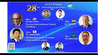 ACNS Webinar  July 28  Most Imp Lesson in Medicine amp CSF Physiology Updates [upl. by Valorie]