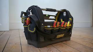 STANLEY® FATMAX® 18quot Open Tote Tool Bag [upl. by Persian343]