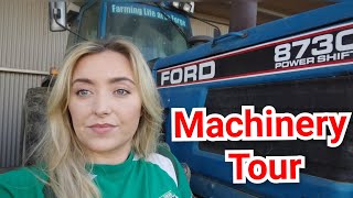 UPDATED MACHINERY TOUR what we sold  bought [upl. by Yahsed660]