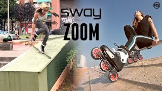 Girl Power on Zoom amp USD Sway skates  Mery Muñoz Powerslide [upl. by Eicart]