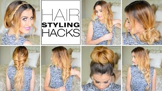 7 Genius Hair Styling Hacks Every Girl Needs To Know [upl. by Lupien]