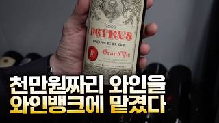 비트코인처럼 가격이 오르는 와인 와인창고에 맡기고왔습니다🍷 프리미엄 와인스토리지 와인뱅크 l ep95 [upl. by Hali964]