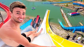 Testing Every Attraction at Worlds Craziest Waterpark [upl. by Markson533]