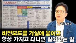 내 꿈을 적은 비전보드를 거실에 걸어둔 이유 I 김상경 3부 [upl. by Rednaeel]