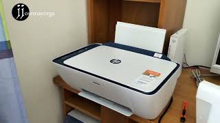 HP DeskJet 2721e Unboxing instalación y configuración  HP DeskJet 2721e Unbox install amp config [upl. by Gurney]