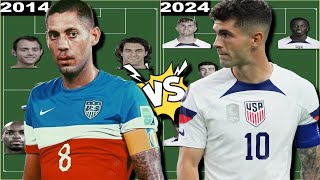 USMNT 2014 VS USMNT 2024 [upl. by Finnigan]