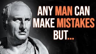 Cicero Quotes Men Learn Too Late In Life [upl. by Odnavres]