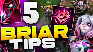 5 TIPS You NEED To Know For BRIAR L0ganJG [upl. by Ellehsor]