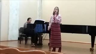 Mozart Venite inginocchiatevi Арія Сюзанни Ірина Багрій 3 курс ЛНМА [upl. by Hilaire]