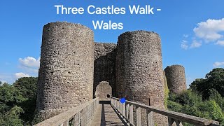 Exploring the Historic Welsh Marches  3 Castles Walk  Monmouthshire [upl. by Greenman]