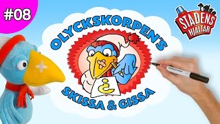 Stadens Hjältar  Ep 08 Skissa amp Gissa med Olyckskorpen [upl. by Normand]