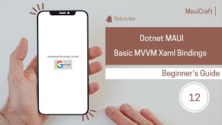 Dotnet MAUI MVVM in XAML [upl. by Bidle687]