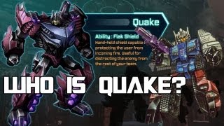 Who is Quake Transformers History [upl. by Killarney755]