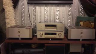 Accuphase dp90 Accuphase dc300 Sony TANR 1 HandMade Speakers EMV audio Patricia Barber [upl. by Einahpit]