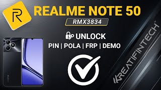 REALME NOTE 50 RMX3834 UNLOCK PIN  POLA  FRP  DEMO ✅ [upl. by Ssitnerp752]