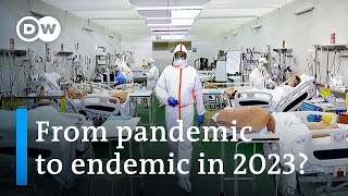 Could the COVID19 pandemic end in 2023  DW News [upl. by Pelag231]