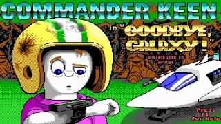 Commander Keen 4 gameplay PC Game 1991 [upl. by Ker]