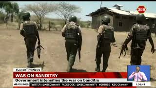 Major security operation in North Rift region to flush out bandits and bring longlasting peace [upl. by Eidod]