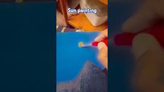 Sun painting 🌞☀ subscribe like [upl. by Latnahs]