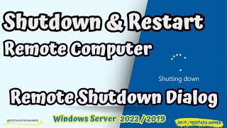 How to Restart or Shutdown a Computer Remotely [upl. by Peggi814]