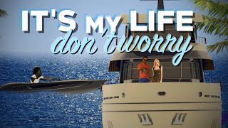 Chawki  Its My Life Feat Dr Alban Produced By RedOne amp Rush Official Lyric Video [upl. by Tracie]