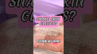 Snake skin gloves asmr laser hands rejuvenation medspa aesthetics antiaging [upl. by Attenaej]