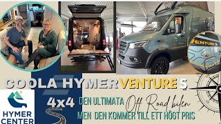 HYMER VENTURE S Premium husbil för äventyr i offroad stil [upl. by Nnylkoorb169]