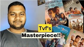 Top 5 shows of TVF ।। 5 amazing web series of India।। TVF🔥🔥 [upl. by Akerley]