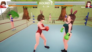 guiltyloving boxing hinano vs rika [upl. by Assed193]