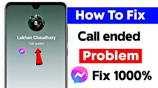 Messenger Call Ended Problem 2024  Messenger Call Failed Problem  How To Fix Messenger Call Ended [upl. by Normie]