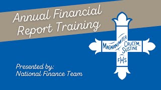 Annual Financial Reports Training [upl. by Alvie425]